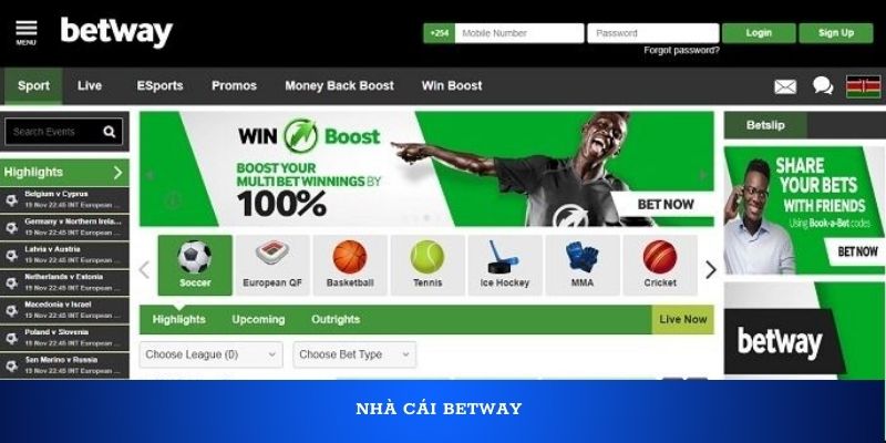 Nhà cái châu Âu BETWAY