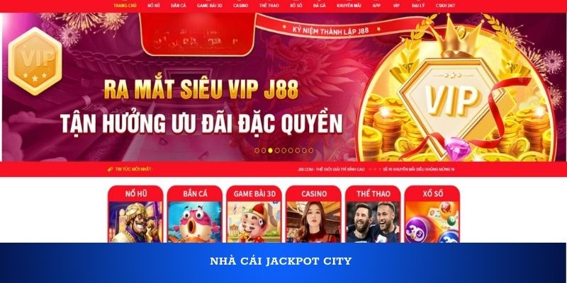 Nhà cái châu Âu Jackpot City