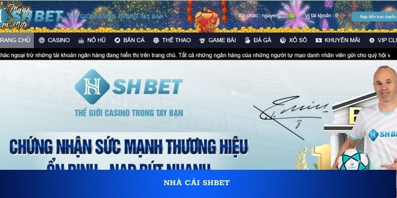 Nhà cái châu Âu SHBET