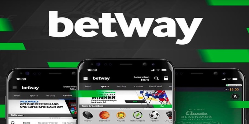 Giao diện Betway dễ nhìn, đẹp mắt và cuốn hút