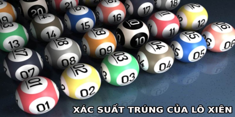 Lô xiên - Xác suất trúng của các hình thức đánh xâu