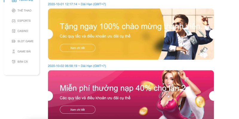 So sánh khuyến mãi tại 789WIN vs I9BET