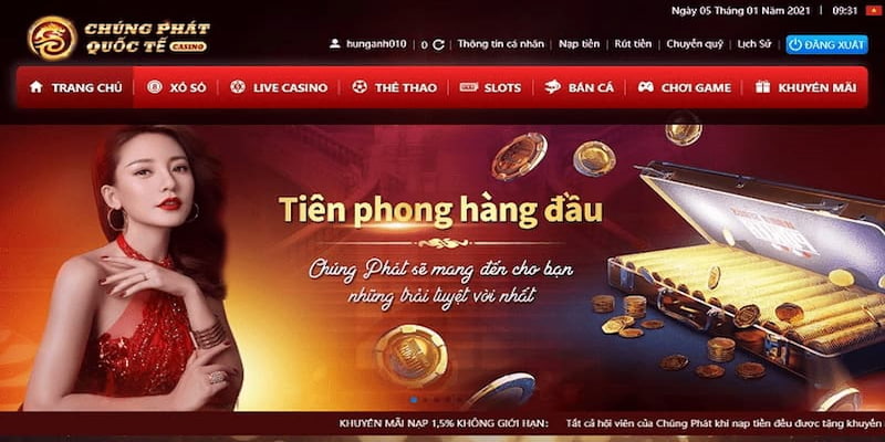 Hệ thống game đổi thưởng chất lượng, áp dụng công nghệ cao 